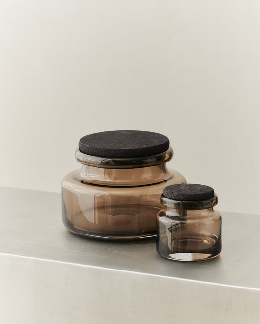 GLASS CONTAINER VIOLA