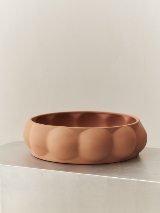 BALLOON TRAY 07 SANDED OCKER