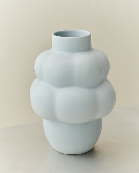 BALLOON VASE 04 CERAMIC SKY BLUE