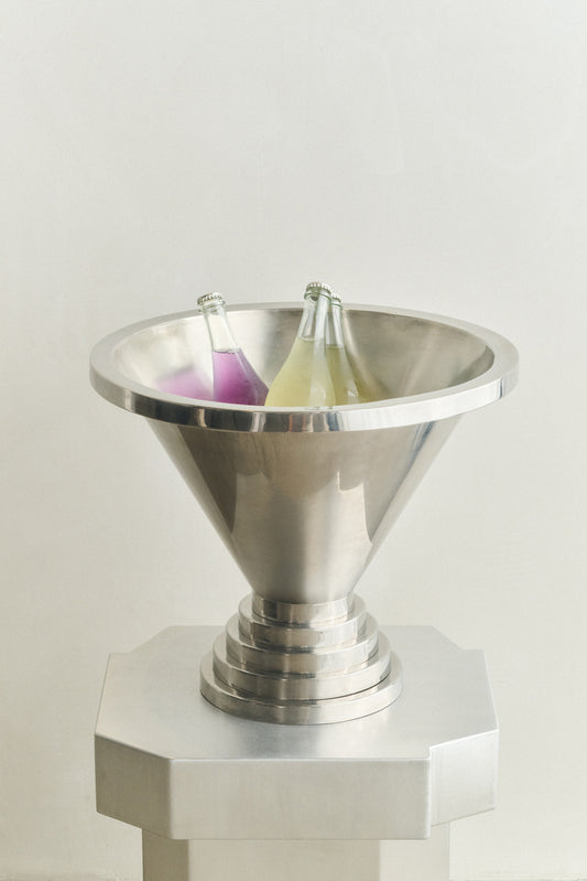Metal Champagne Bowl