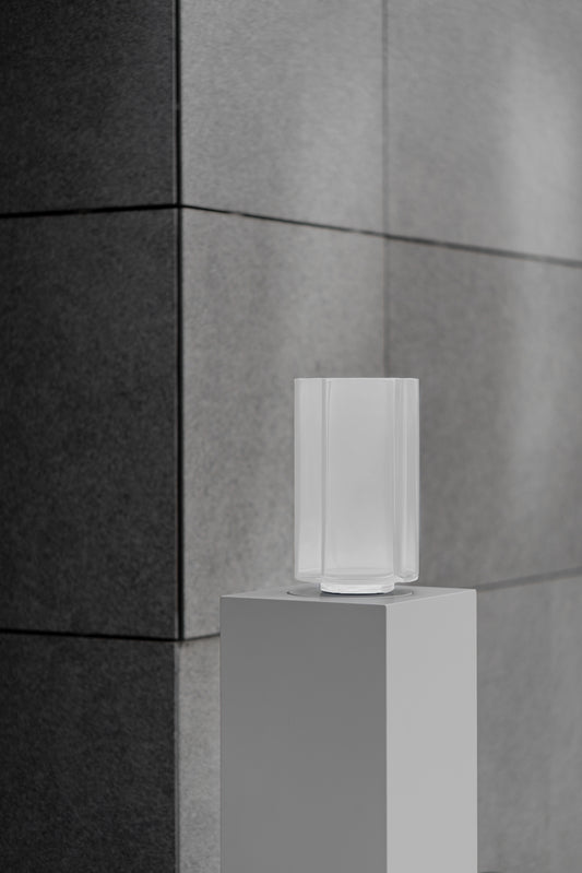 FUNKI VASE ASYMMETRIC GLASS